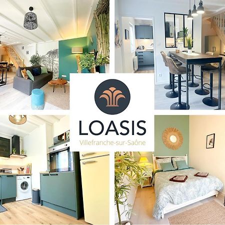 Loasis - Duplex T4 Hypercentre Appartement Villefranche-sur-Saône Buitenkant foto