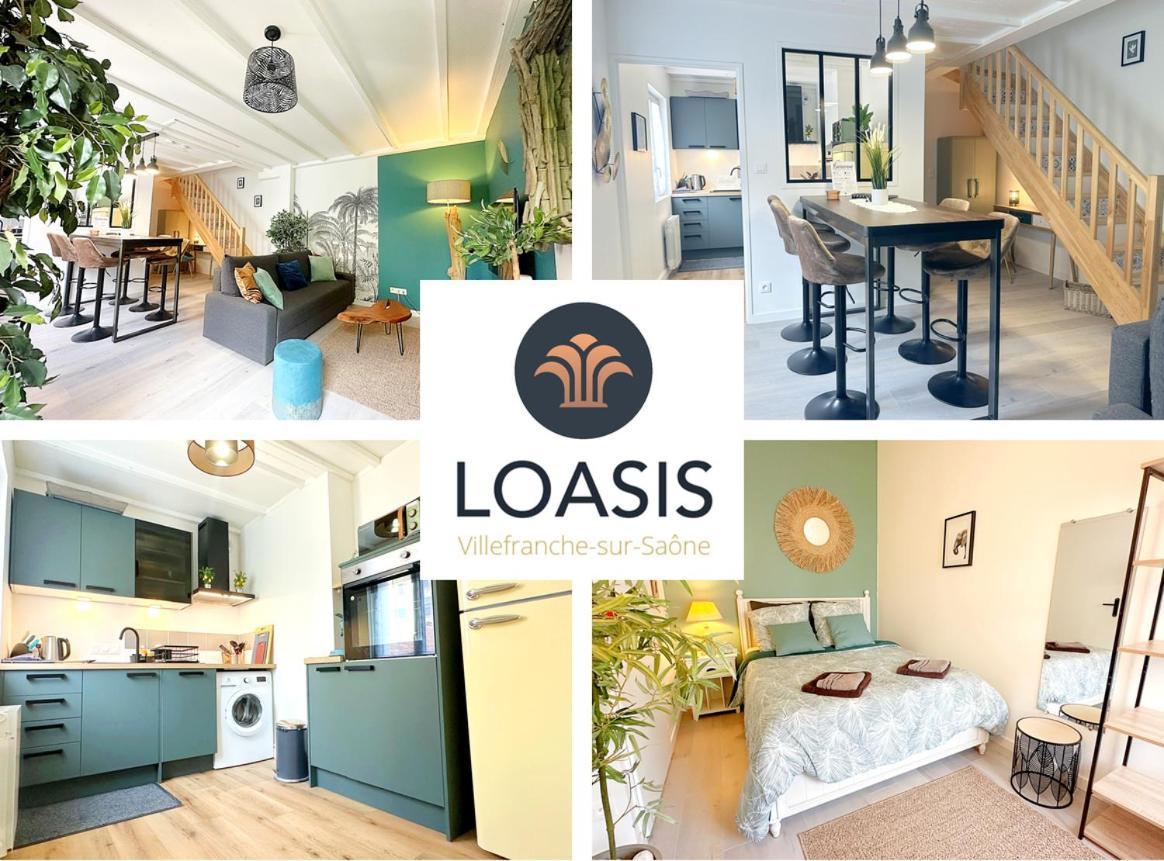 Loasis - Duplex T4 Hypercentre Appartement Villefranche-sur-Saône Buitenkant foto